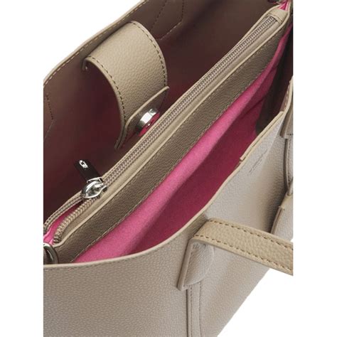 Bolsa Tote Cinza Arezzo Floater Grande .